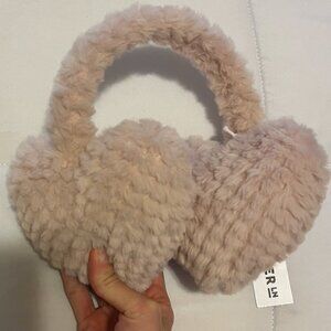 Stoney Clover Lane Pink Heart Earmuffs - NWT